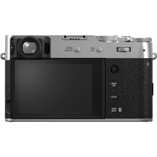 Fujifilm X100VI Digital Camera (Silver) – 40MP APS-C, 6.2K Video, Built-In ND Filter, Compact Premium Camera